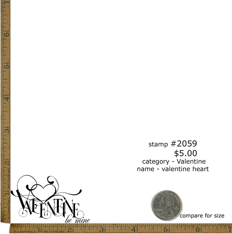 #2059 - Valentine Heart - Valentine